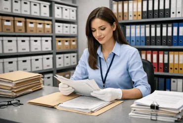 Poeira, umidade e tempo: os vilões do seu arquivo físico que a Acervo + Access resolvem!